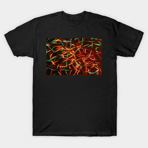 Red Light Abstract T-Shirt by Isla Creek Casuals